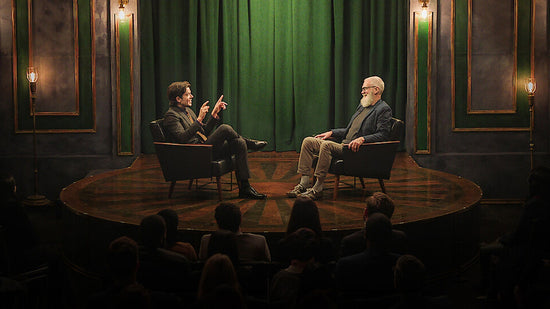 John Mulaney & David Letterman.