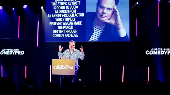 Rainn Wilson at Just For Laughs 2023.