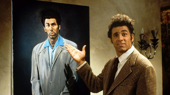 Michael Richards as Cosmo Kramer on Seinfeld. Courtesy of NBC.