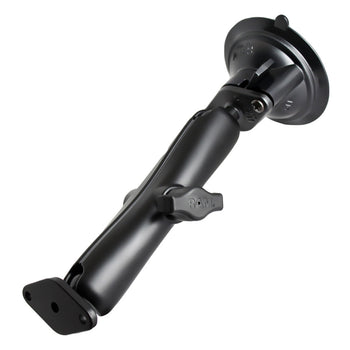 RAM<sup>®</sup> Twist-Lock<sup>™</sup> Suction Cup Double Ball Mount - Long