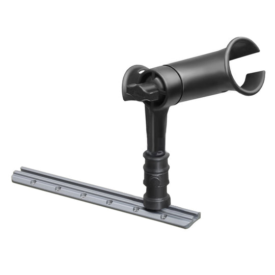 RAM® Light-Speed™ Fishing Rod Holder with Rail Base – RAM Mounts