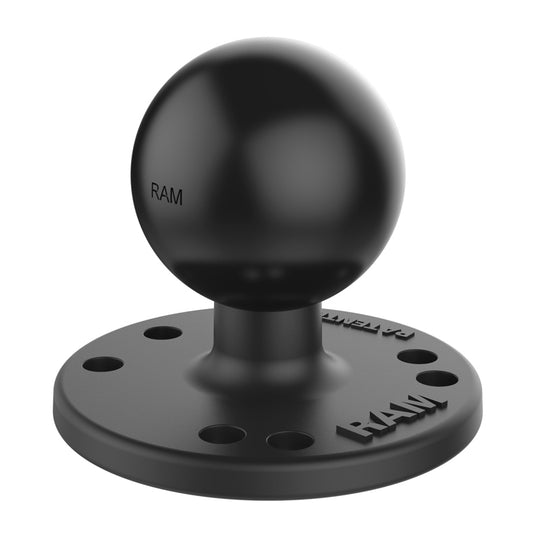 1.5 RAM Mount Ball for Rail in John Deere or Case IH