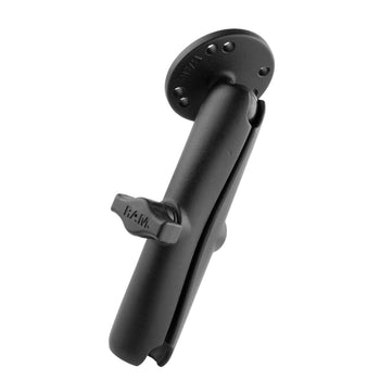 RAM® Double Socket Arm with Round Plate - B Size Long