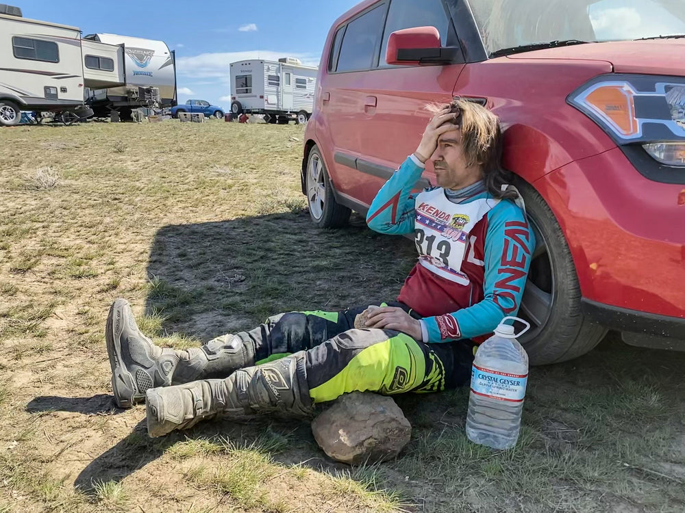 Washington runners take to the race track for a hilarious dinosaur race