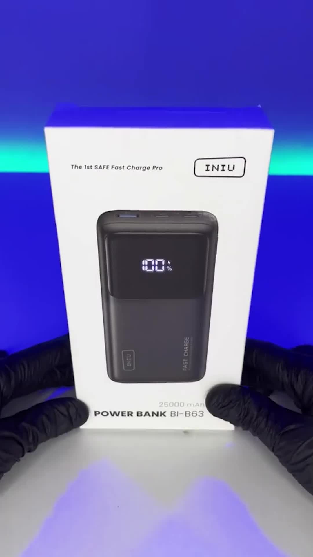 INIU BI-B63 Power Bank User Guide