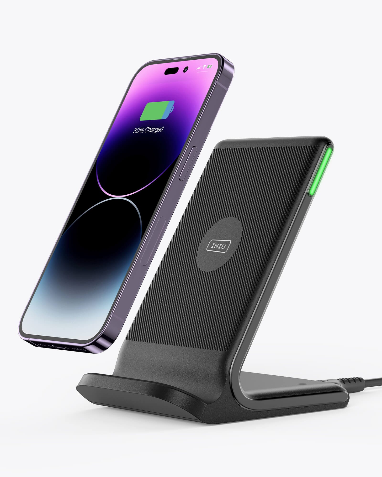 INIU 15W Charging Stand For Phone | Iphone Wireless Charger For Samsung
