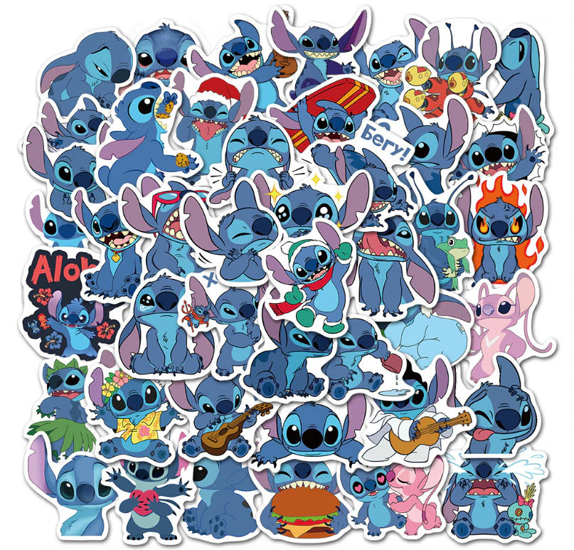 Stitch Sticker Pack - Stitch 10pcs