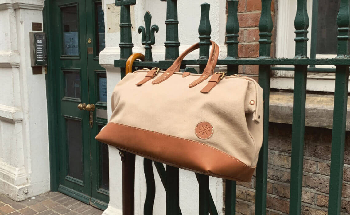 canvas duffle bag