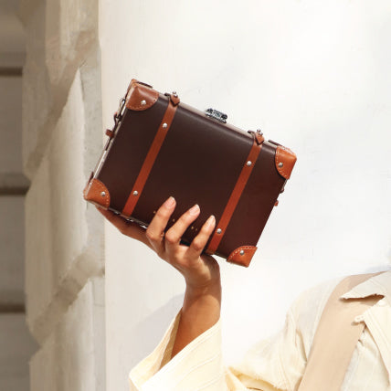 leather travel purse women's