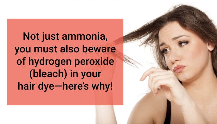 hydrogen peroxide hair results