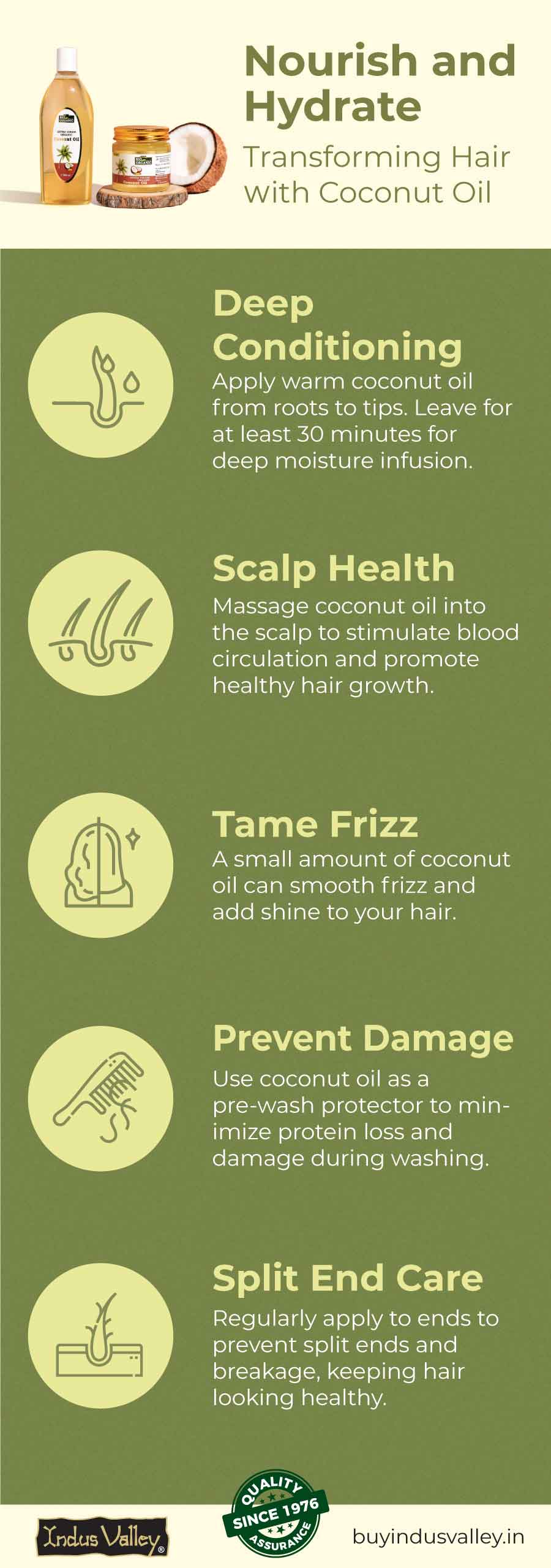 Nourish and Hydrate: Transforming Hair with Coconut Oil