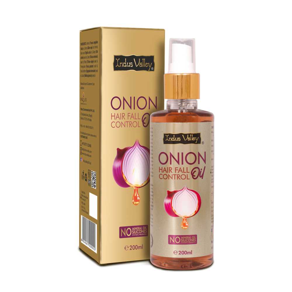 Red Onion Hair Oil  Lotus Botanicals Red Onion Hair Fall Control Oil
