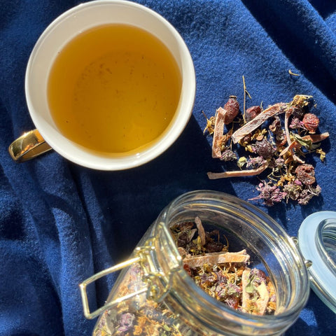 Tisane pleine de saveurs et de couleurs Nanour