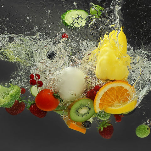 S'hydrater en mangeant des fruits et légumes frais