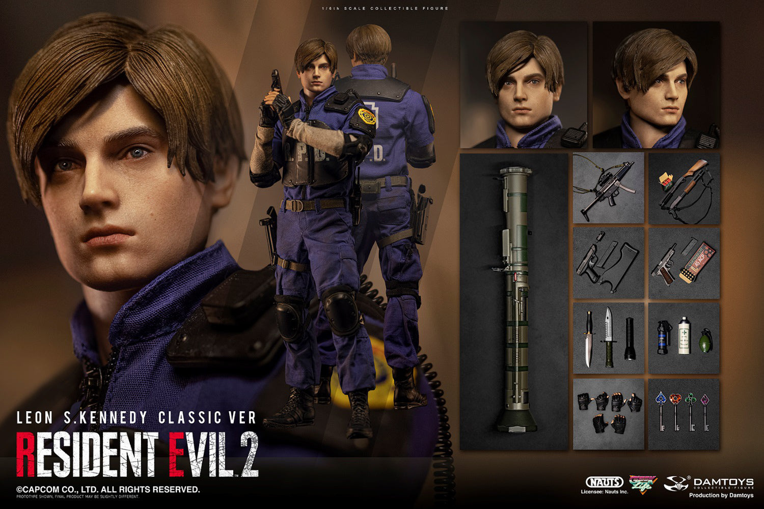 dam toys resident evil 2