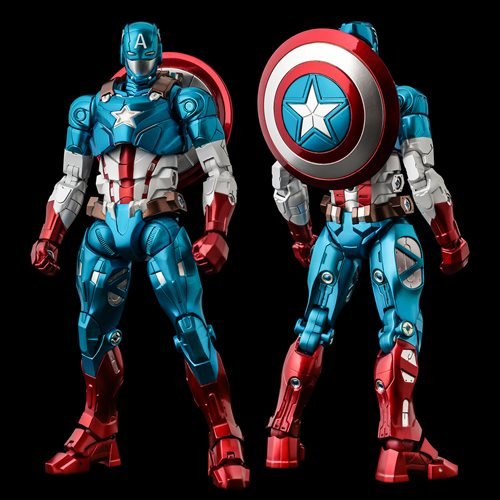 fighting armor captain america