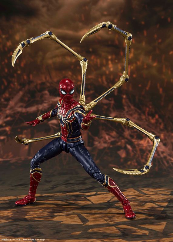 sh figuarts iron spider final battle