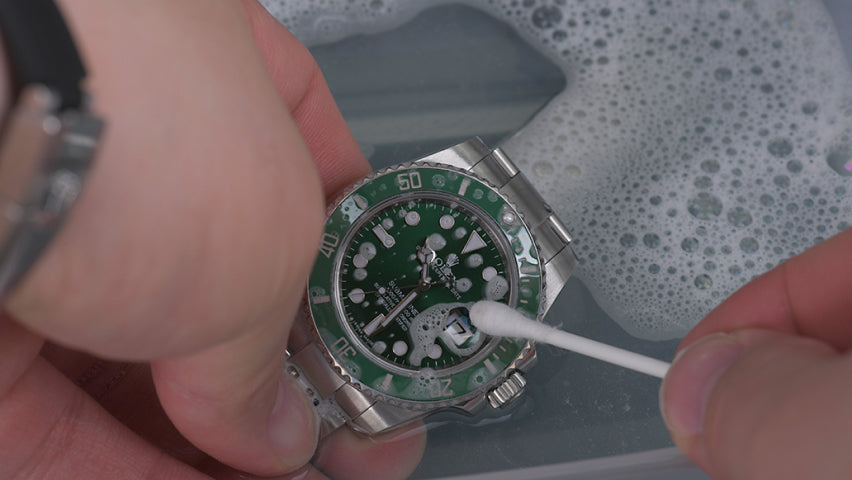 how to clean rolex at home