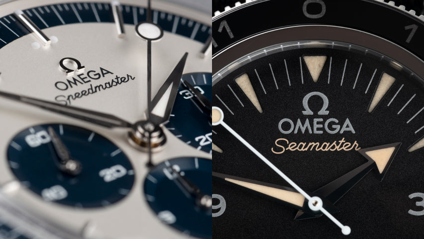 Perbandingan Omega Speedmaster Seamaster