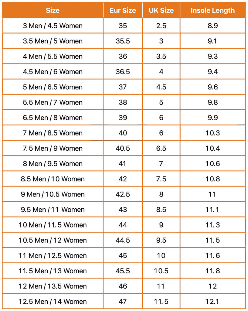 Size chart combat boots | Raiana's Vibes