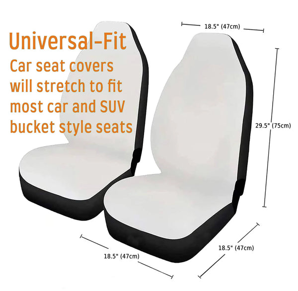 Size chart front car seat covers (set of 2) | Raiana's Vibes