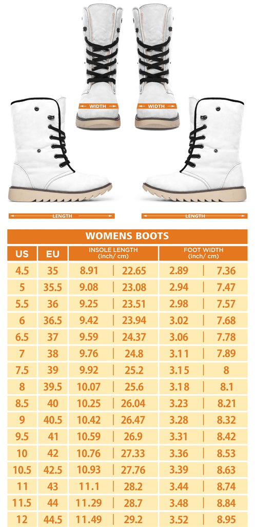 Winter boots size chart | Raiana's Vibes