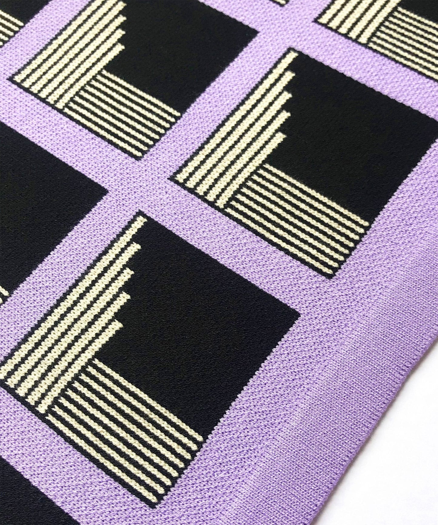 Camille Walala Placemat - knit detail 