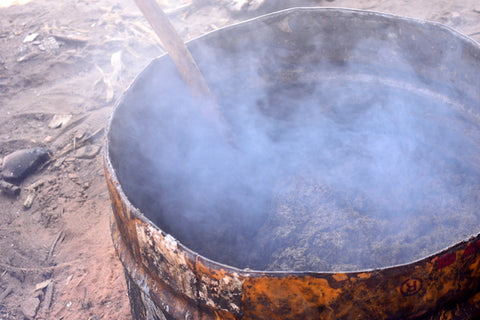 African Black Soap Production