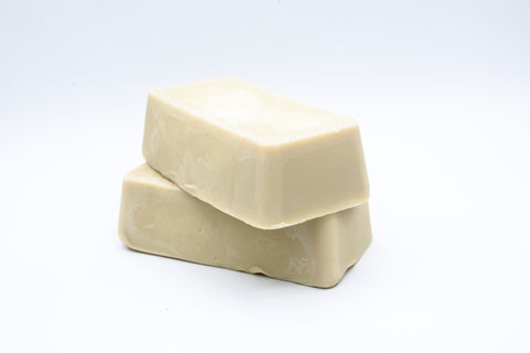 Shea butter in block form