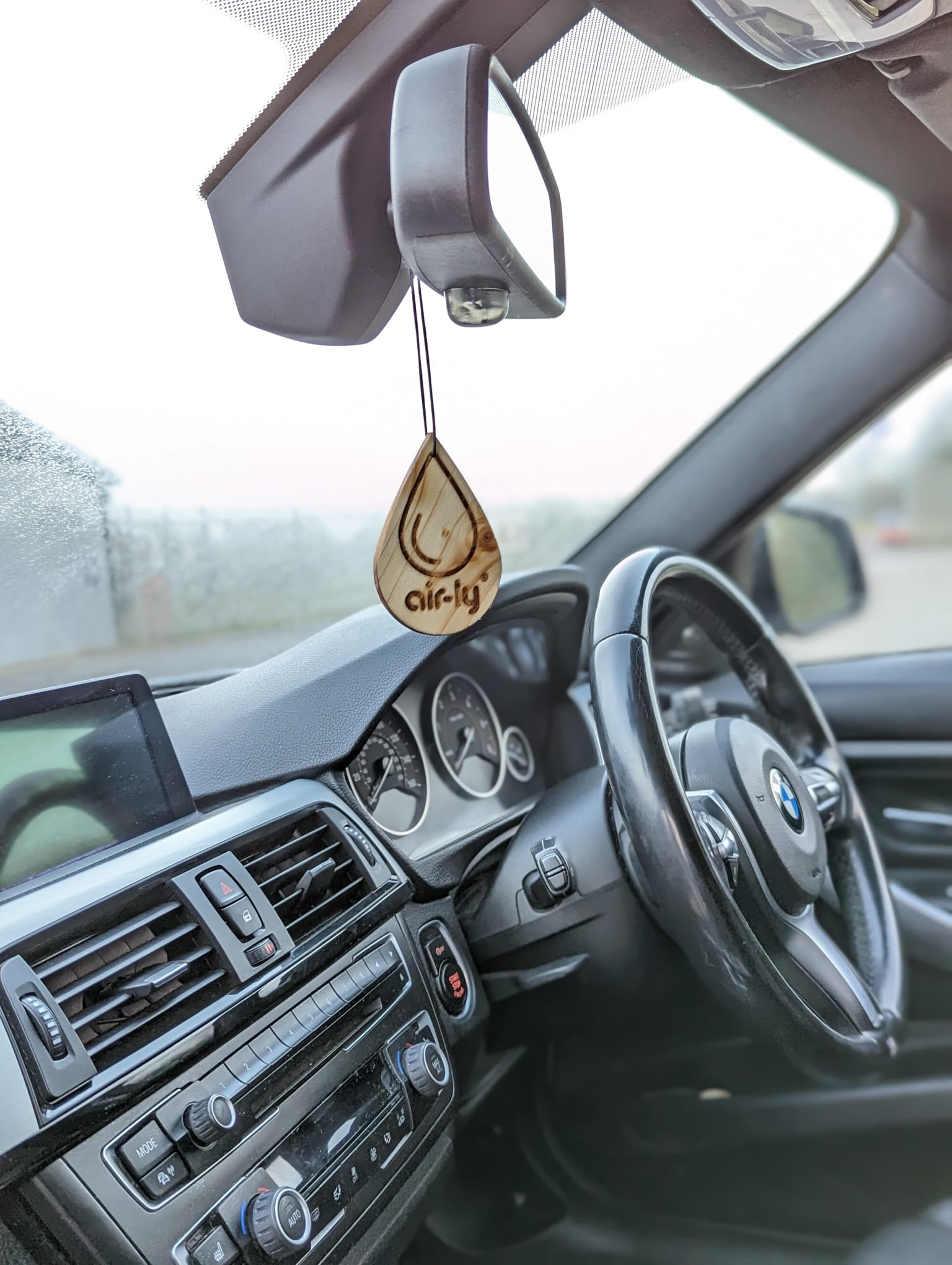 Oud Wood-ly Scent Wooden Reusable Car Air Freshener | Buy Today | Air-ly