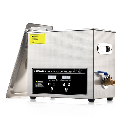 10L Ultrasonic Cleaner with Digital Timer and Heater for Cleaning