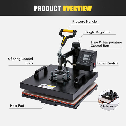 TRANSPRO 15X15 Heat Press - Dallas pickup