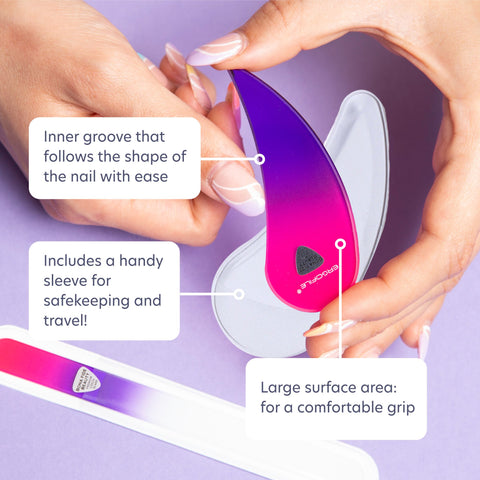 Why 'Ergonomic' Glass Nail Files Are a Game Changer | Bona Fide Beauty