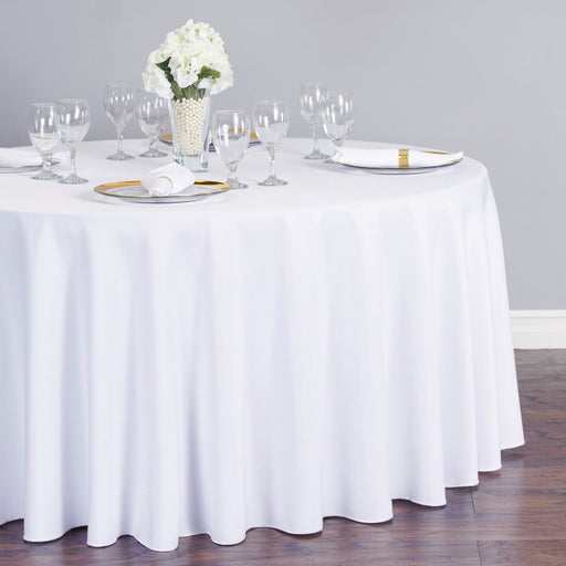 Velvet 90x156 Rectangular Tablecloth - Ivory– CV Linens