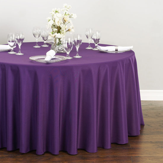 108 inch round disposable tablecloth