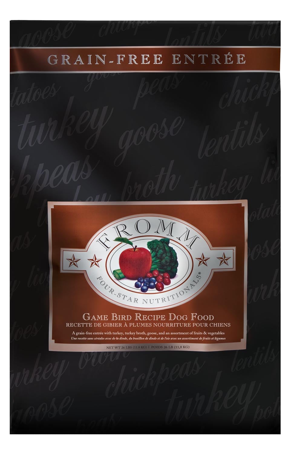 fromm four star game bird dog food