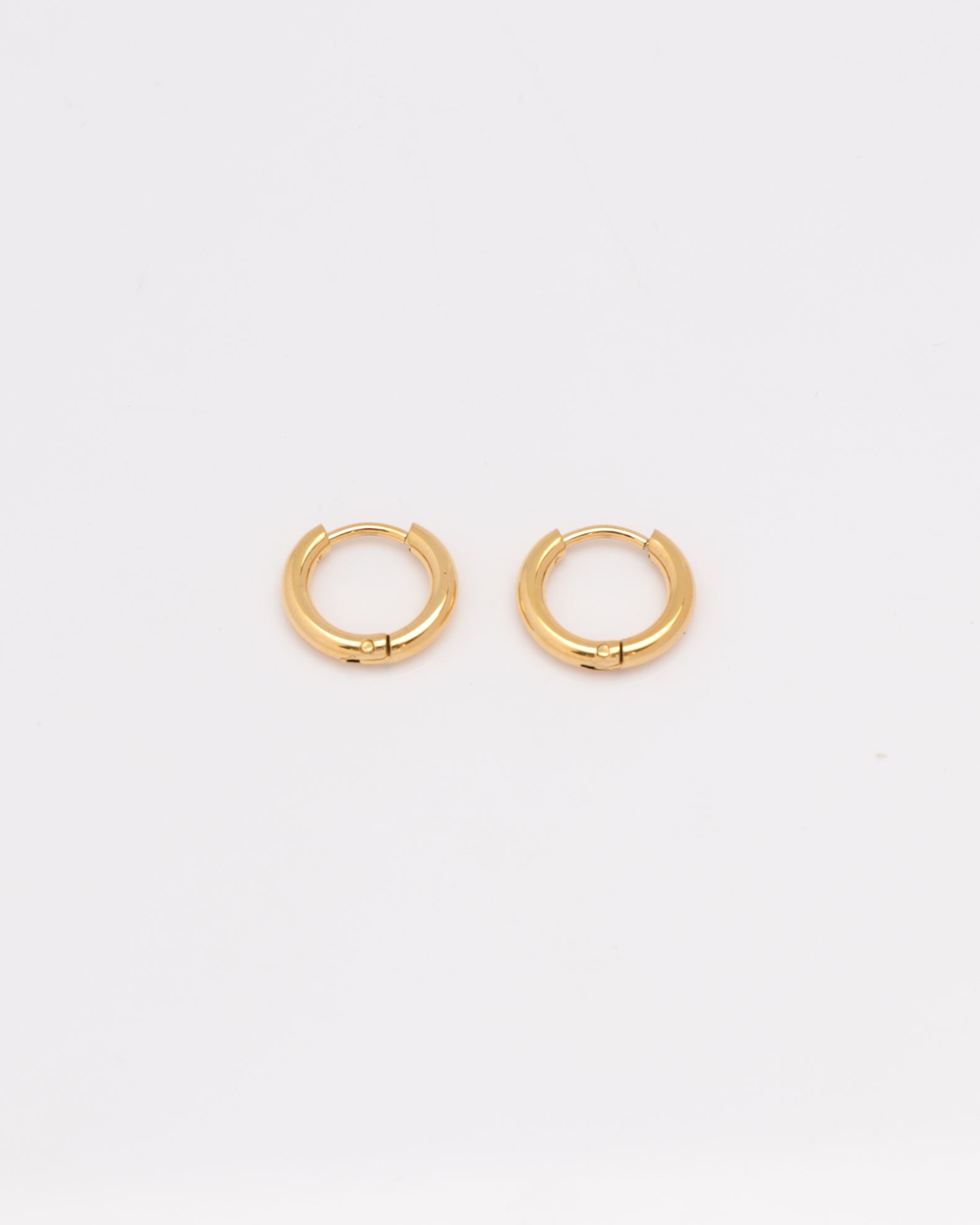 Luminara Gold Mini Huggies Earrings