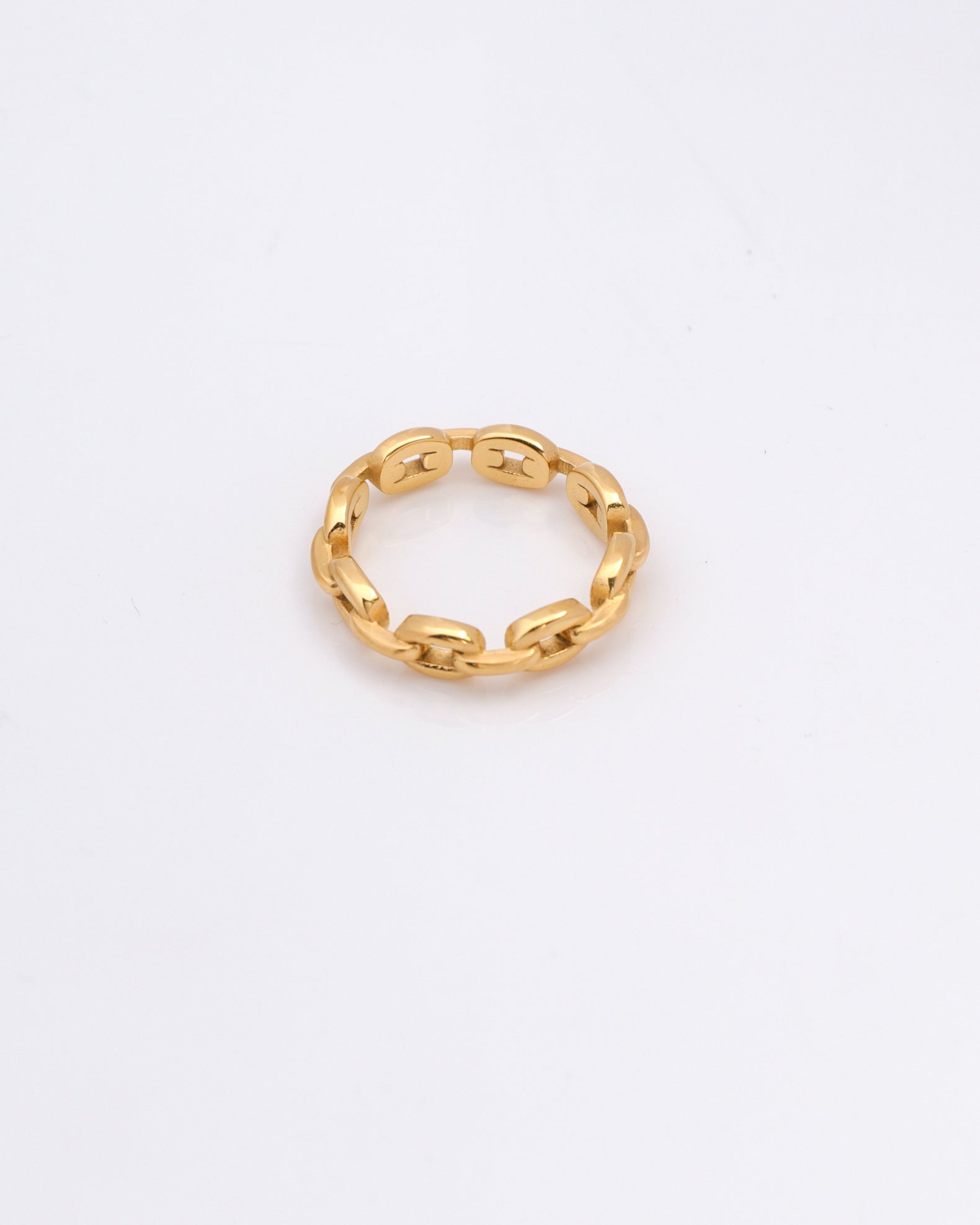 Alia Gold Chain Ring