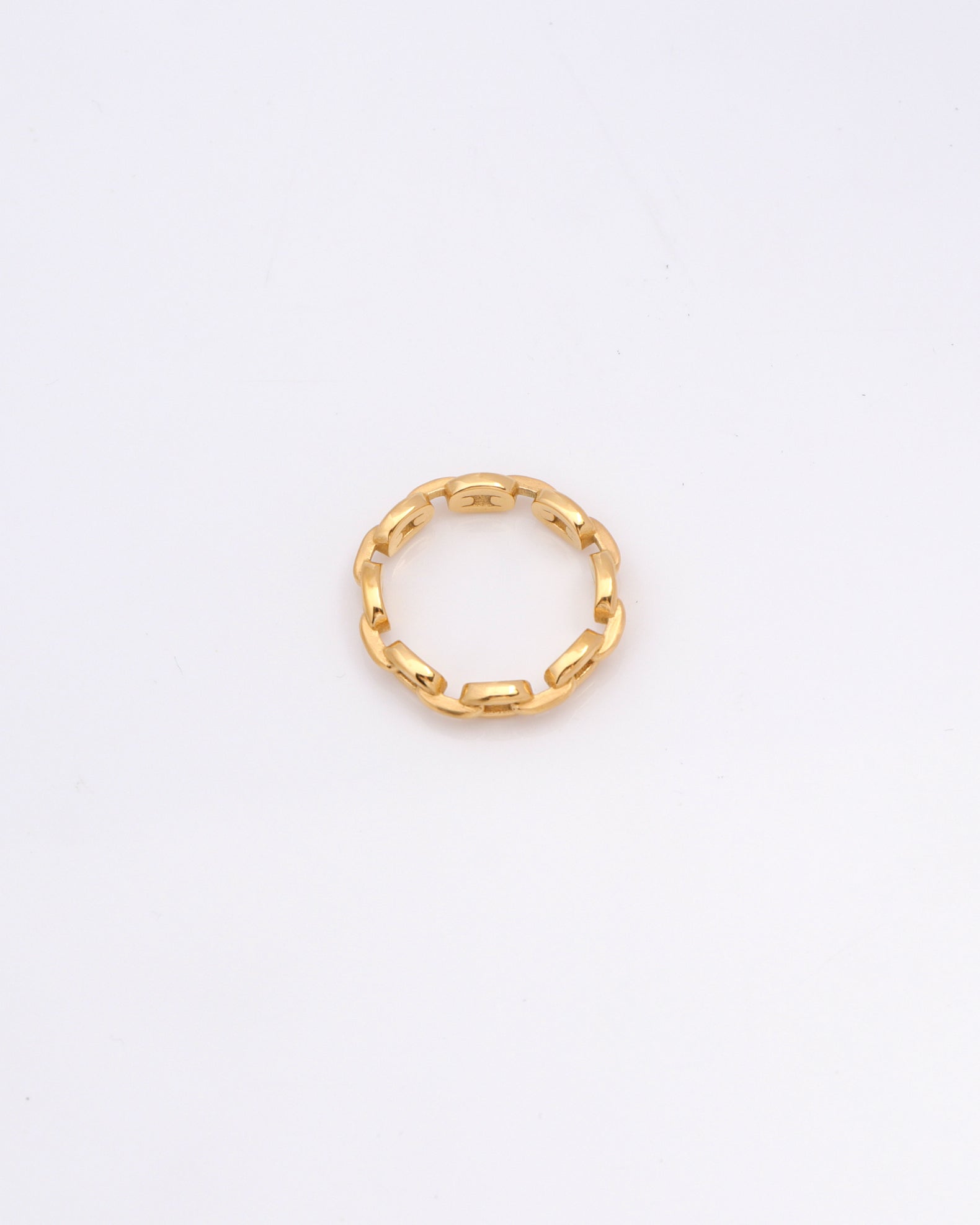 Alia Gold Chain Ring