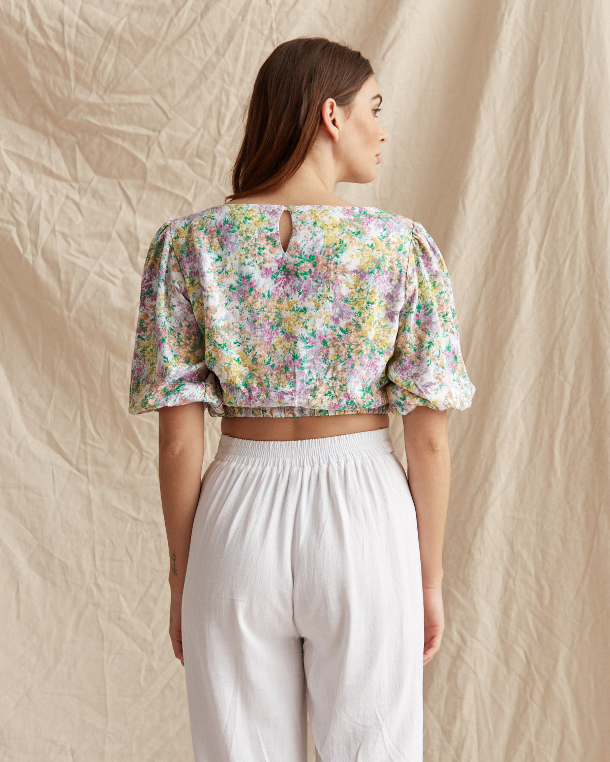 Vida Floral Crop Top