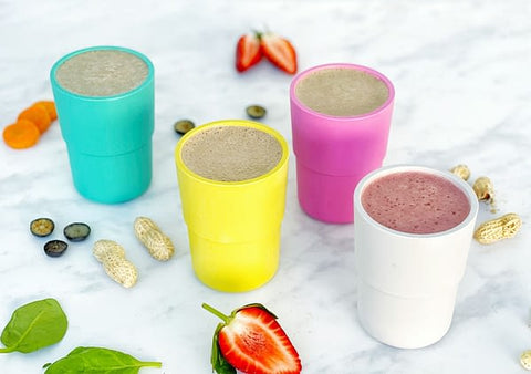 wholesome smoothies in our vibrant cups