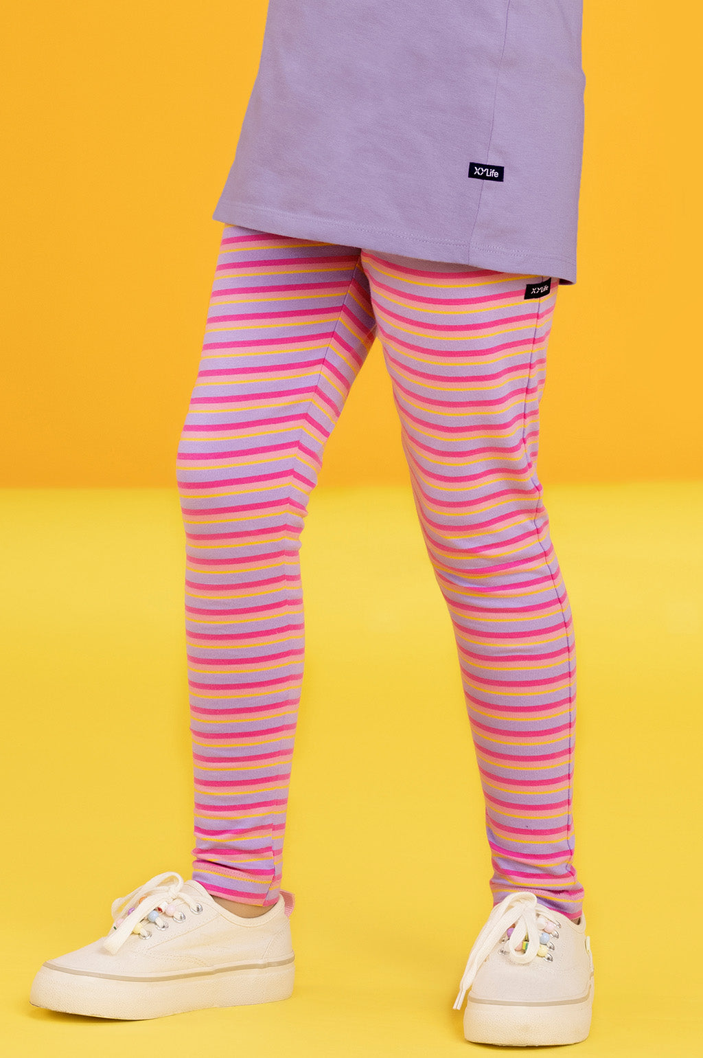 DKNY Girls Iridescent Leggings - Kids Life Clothing - Children's
