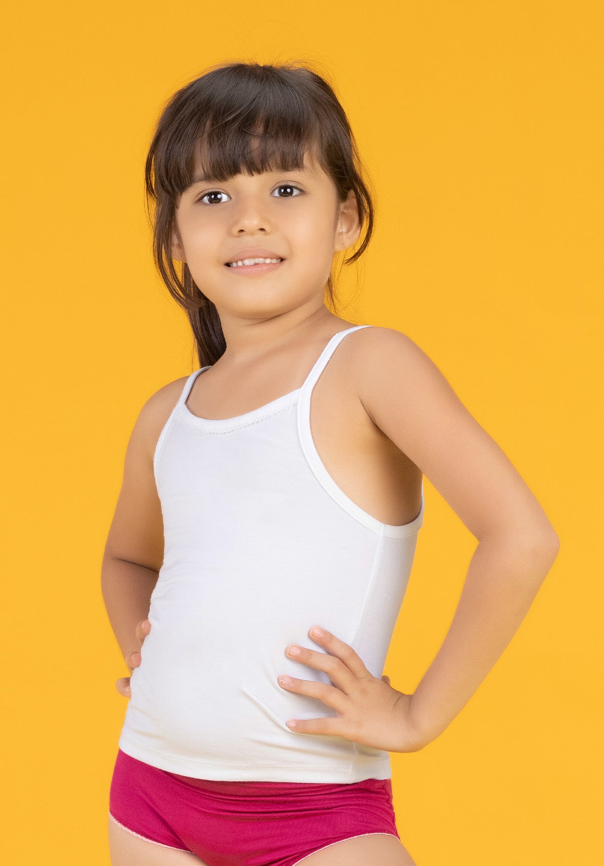 Primary Girls Slip White Tencel Modal - XY LIFE product image