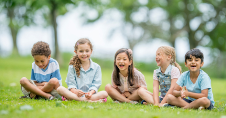 Ideas for easy kids party games to play outside with no prep needed