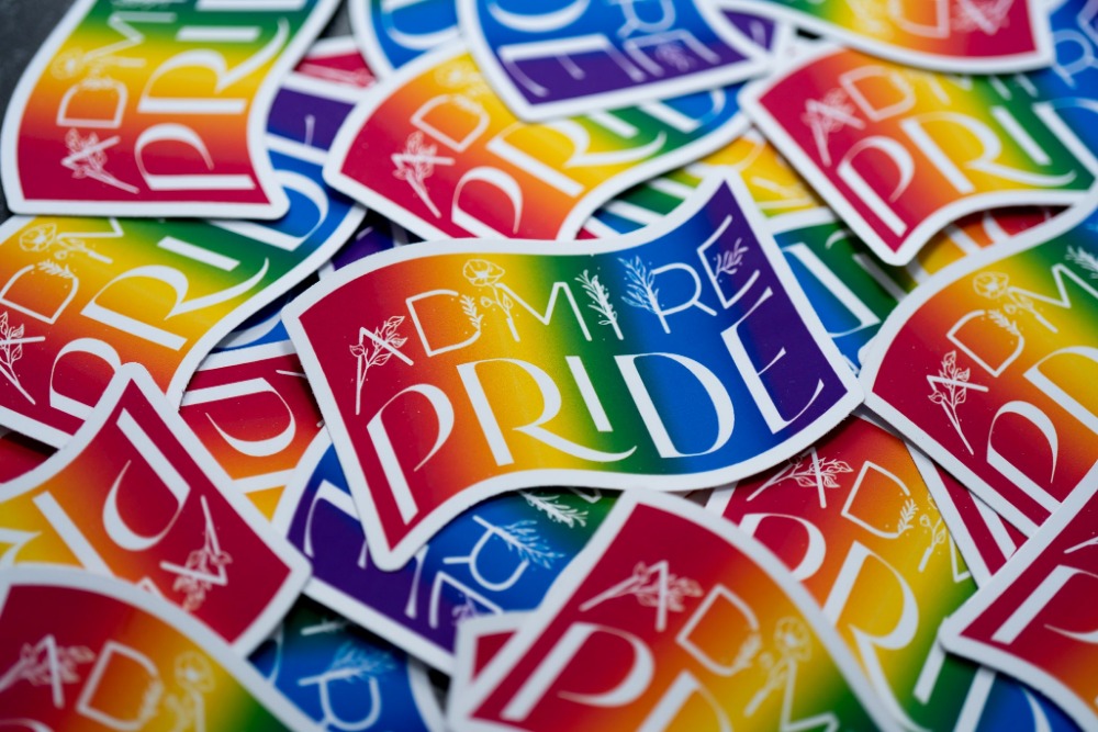 Admire Pride Stickers