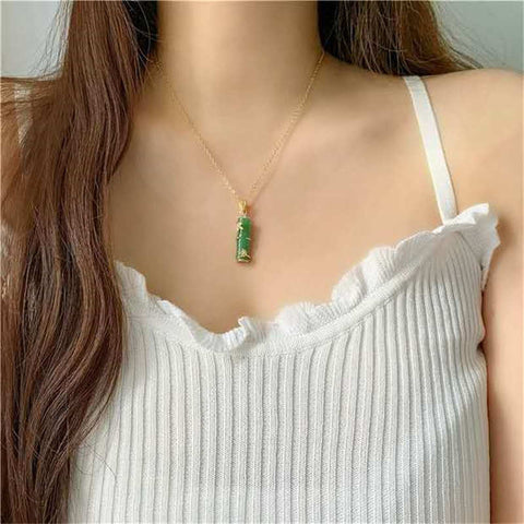 FREE Today: Brings Unexpected Windfall Luck Jade Necklace Pendant FREE FREE 3