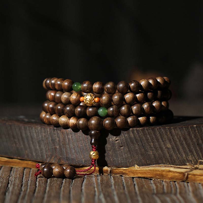 A simple solution for a darker wood bracelet (and necklace) - Grandawood-  Agarwood