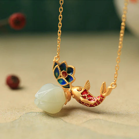 koi fish necklace
