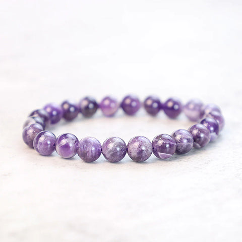 Buddha Stones The Amethyst Purification Bracelet