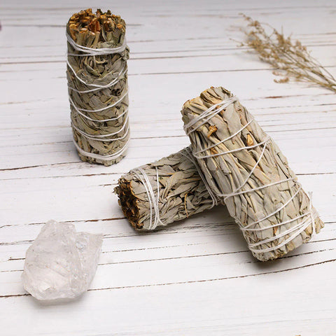 Buddha Stones Smudge Stick for Home Cleansing Incense Healing Meditation and California Smudge Sticks Rituals